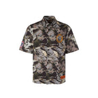 Bicolor Cotton Pattern Shirt