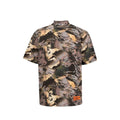 Bicolor-Baumwoll-T-Shirt