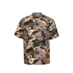 Bicolor-Baumwoll-T-Shirt