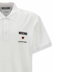 White Cotton Polo Shirt