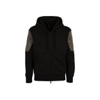 Schwarzes Baumwoll-Sweatshirt