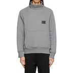 Graues Baumwollsweatshirt