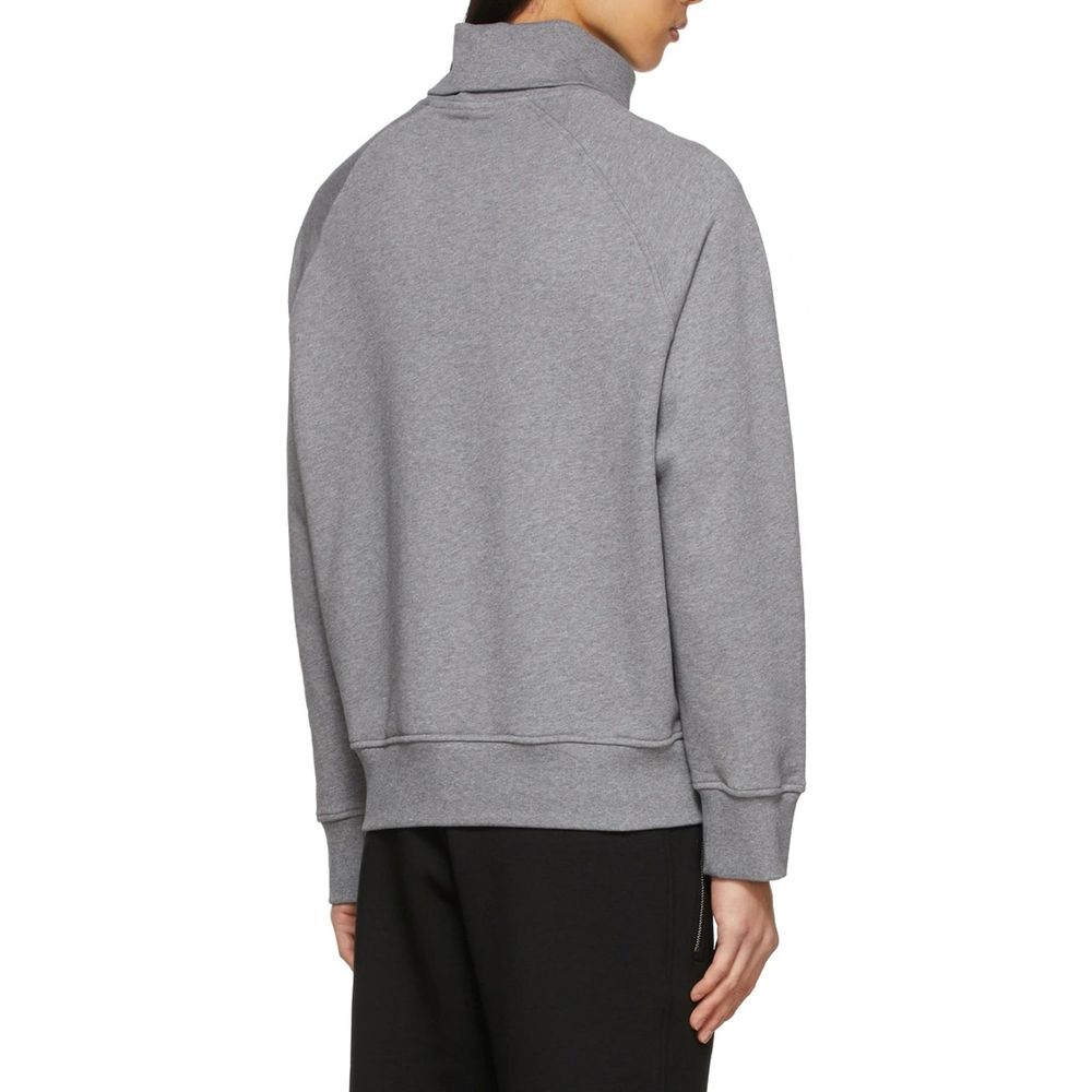 Graues Baumwollsweatshirt