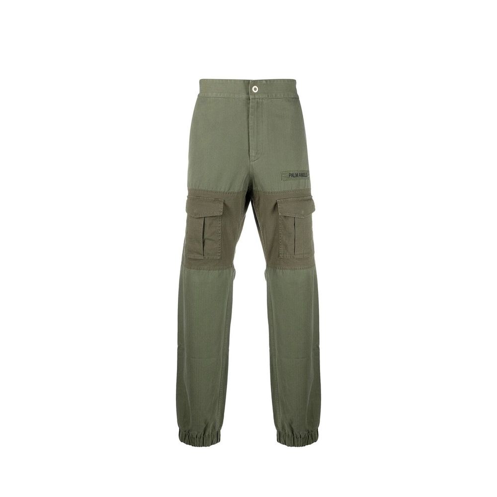 Bicolor-Cargohose aus Baumwolle