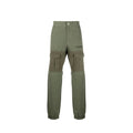 Bicolor-Cargohose aus Baumwolle