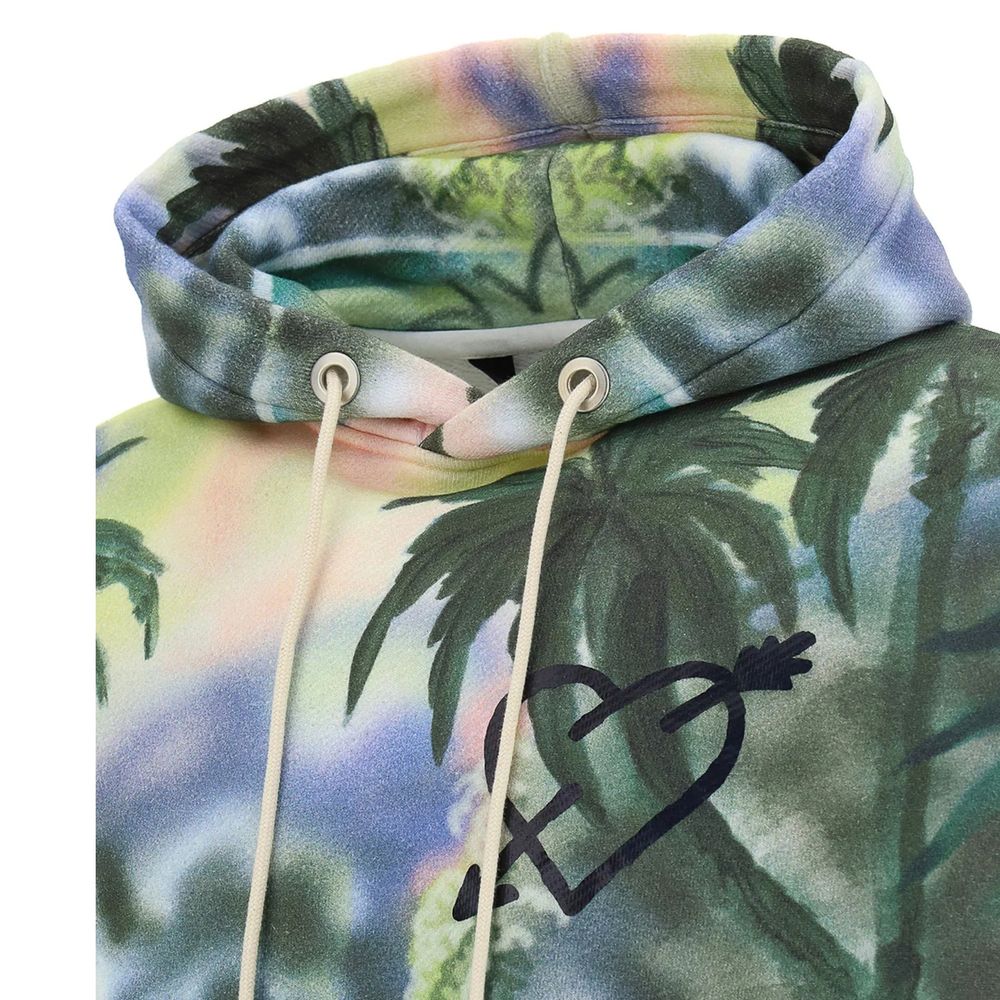 Zweifarbiges Baumwoll-Sweatshirt