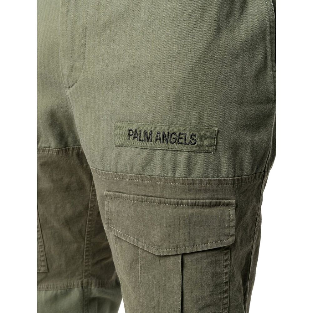 Bicolor-Cargohose aus Baumwolle