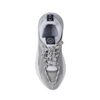 Gray Vegan Leather Chunky Sneakers