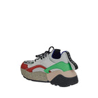 Weiße Vegane Chunky-Sneaker aus Leder
