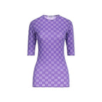 Multicolor Elastane T-Shirt