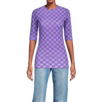 Multicolor Elastane T-Shirt