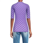 Multicolor Elastane T-Shirt