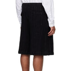 Black Nylon Knee Length