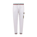 White Cotton Joggers (Workout Pants)