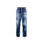 Blaue Baumwoll-Jeans Denim