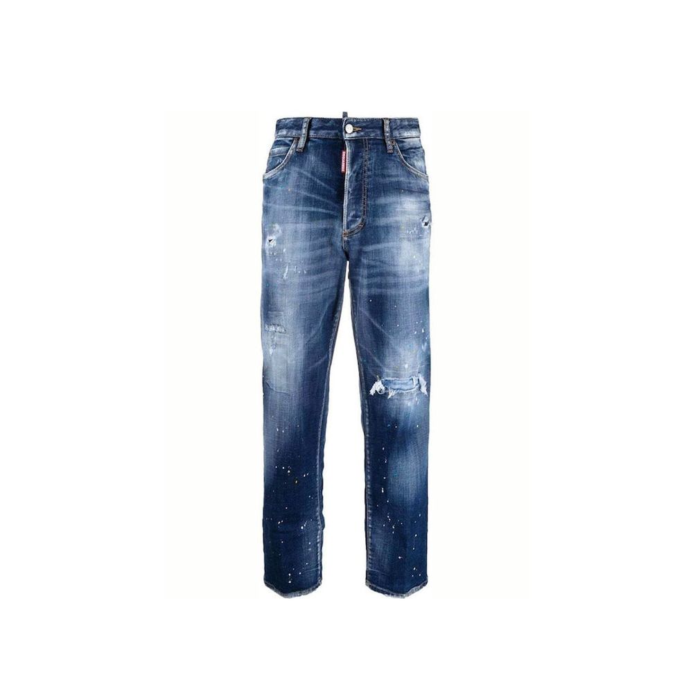 Blaue Baumwoll-Jeans Denim