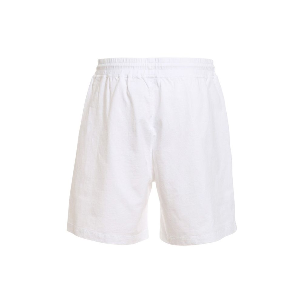 Weiße Baumwollshorts