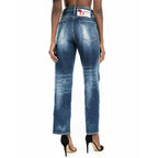 Blaue Baumwoll-Jeans Denim