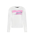 Weißes Baumwollsweatshirt