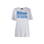 Graues Baumwoll-T-Shirt