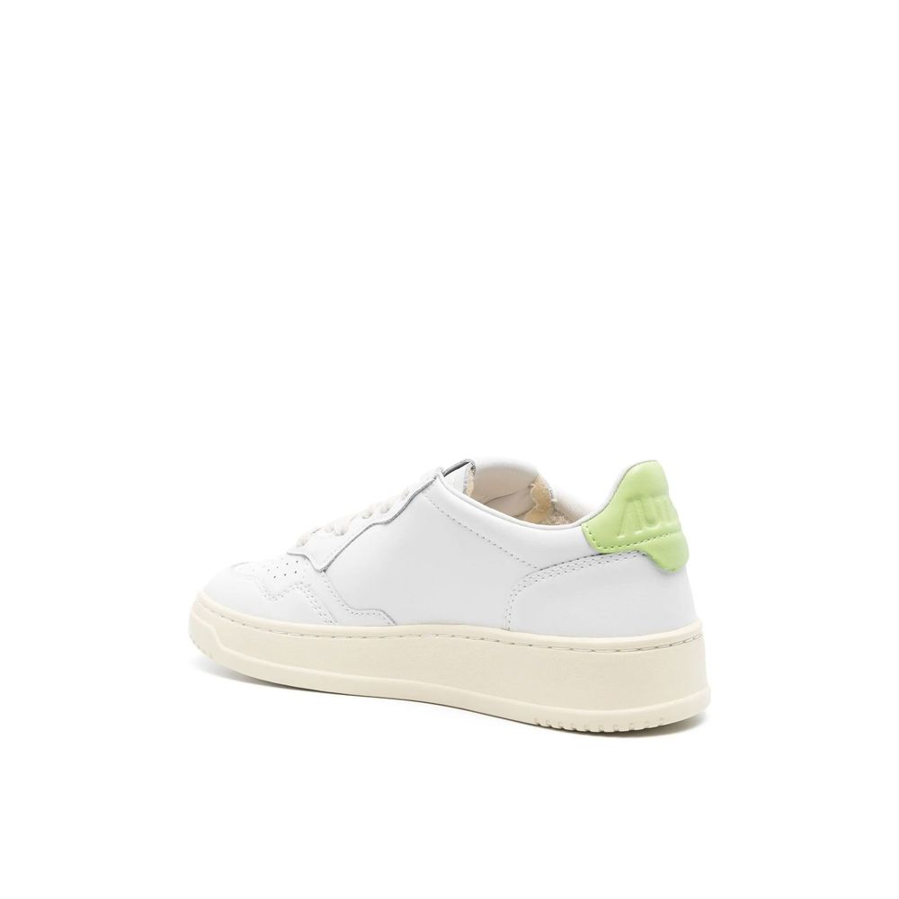 White Leather Sneakers