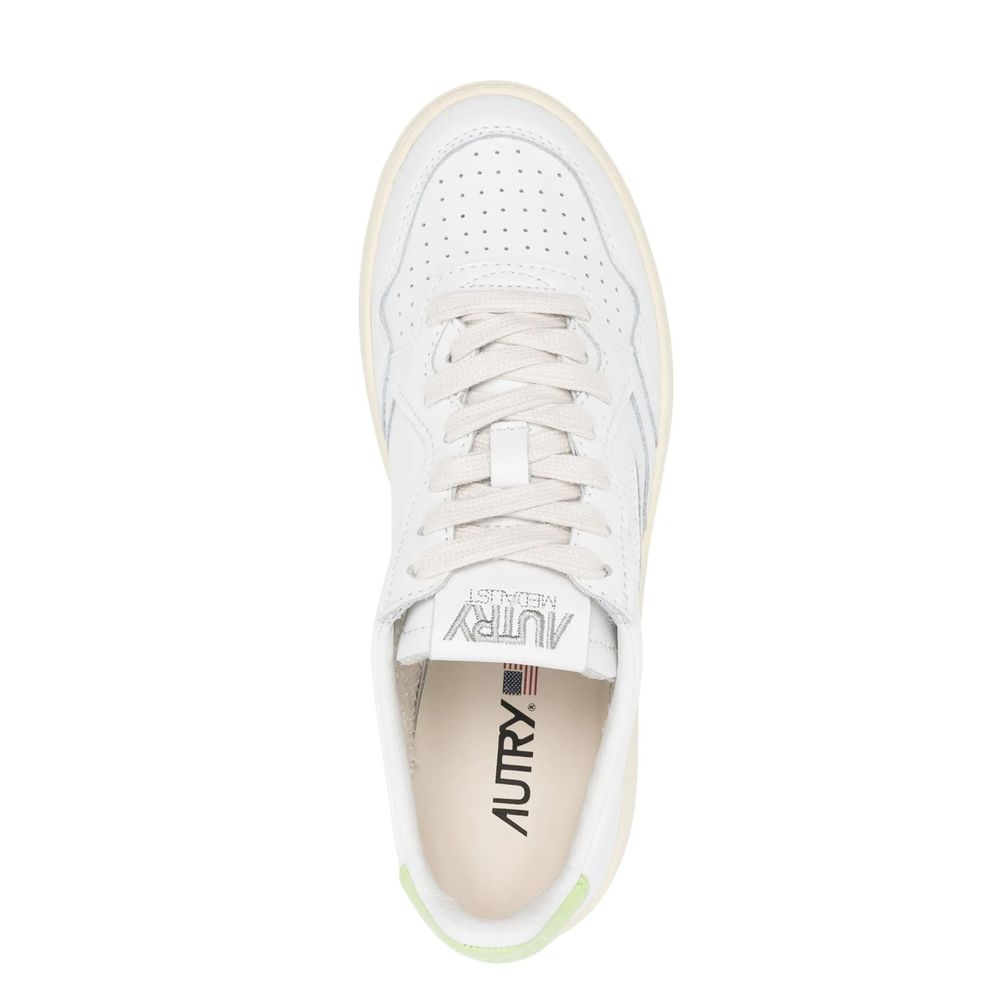 White Leather Sneakers