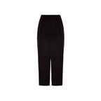 Schwarze Freizeithose aus Viskose