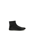 Schwarze Lamm Ovis Aries Aries Stiefeletten