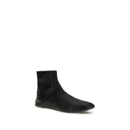 Schwarze Lamm Ovis Aries Aries Stiefeletten