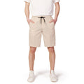 Beige Nylon Shorts