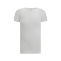Weißes Baumwoll-T-Shirt