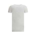 Weißes Baumwoll-T-Shirt