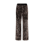 Multicolor Polyamide Casual Pants