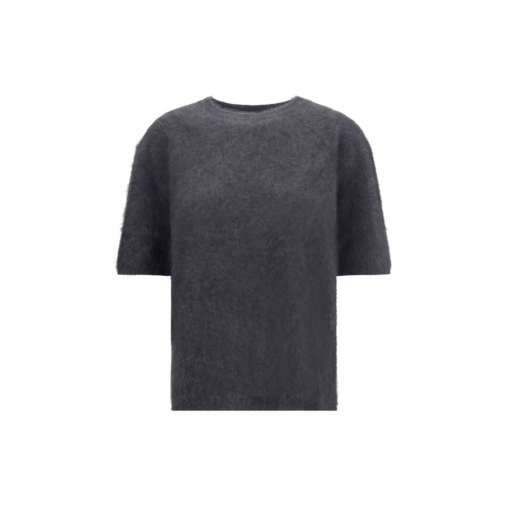 Maglione grigio in cashmere