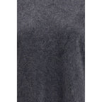 Maglione grigio in cashmere