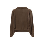 Maglione in cashmere marrone