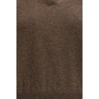 Maglione in cashmere marrone