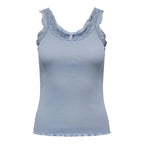Blue Cotton Tank Tops