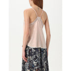 Multicolor Polyester Satin Top