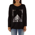 Black Viscose Sweatshirt
