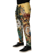 Mehrfarbige Tropical King Loungehose