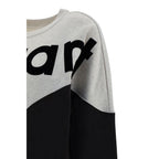 Graues Baumwoll-Sweatshirt