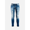 Blue Cotton Jeans Denim