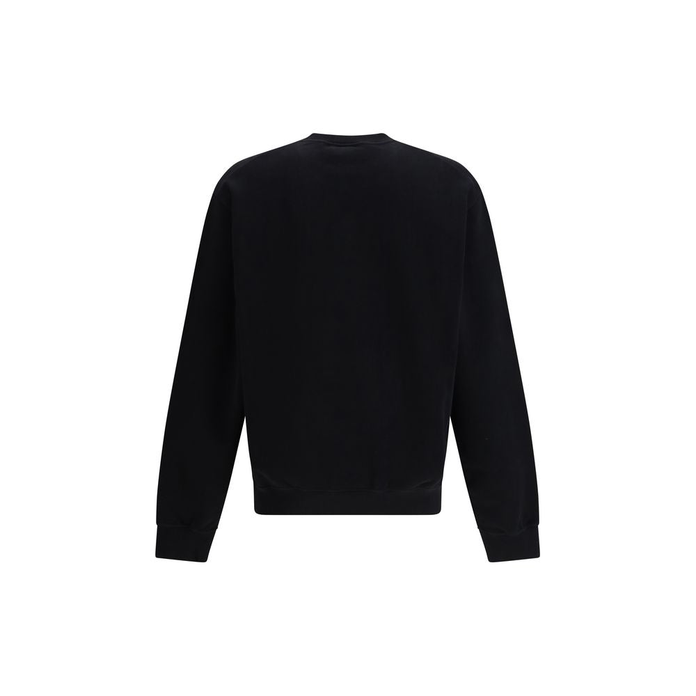 Felpa Nera in Cotone