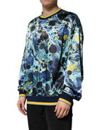 Pullover mit Marmorprint in mehreren Farben