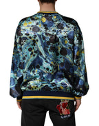 Pullover mit Marmorprint in mehreren Farben