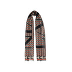 Lanvin Black Wool Foulard