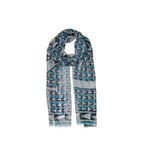 Lanvin Blue Wool Foulard