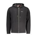Schwarzes Herren-Sweatshirt aus Baumwolle