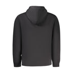 Schwarzes Herren-Sweatshirt aus Baumwolle